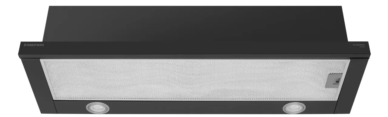 Товар Встраиваемая вытяжка Meferi Slidebox 90 BK Power VSK2321671