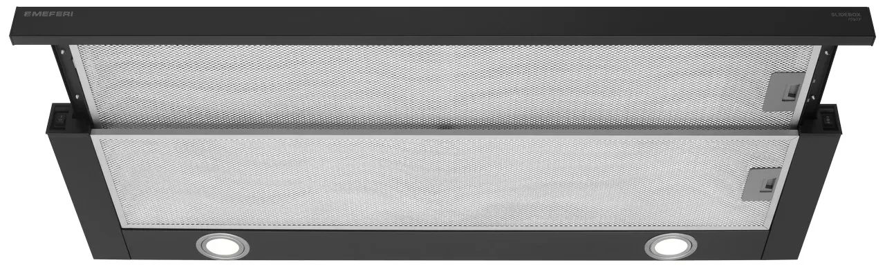 Товар Встраиваемая вытяжка Meferi Slidebox 90 BK Power VSK2321671