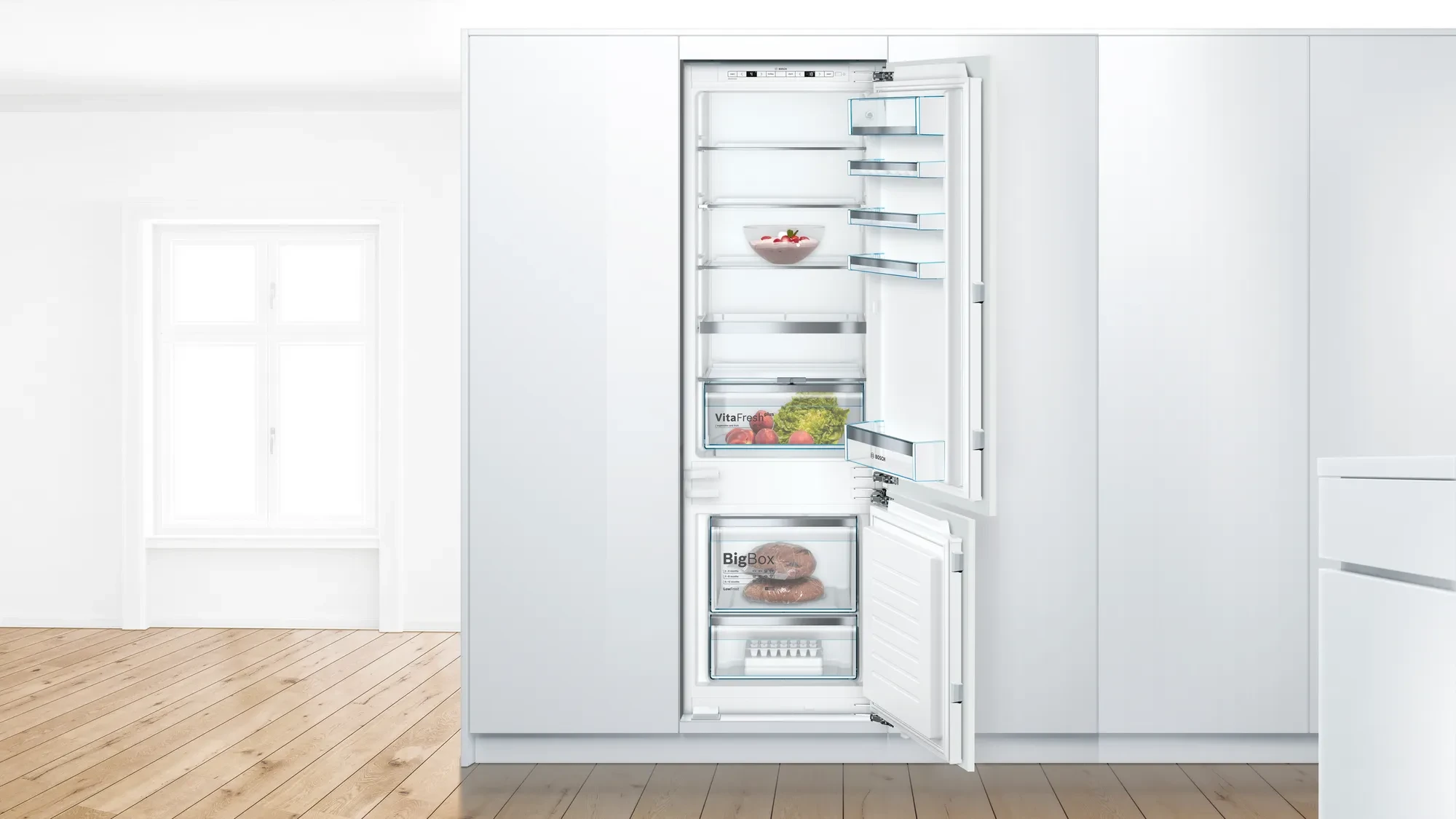 Товар Встраиваемый двухкамерный холодильник Bosch KIS87AFE0 VSK2265581