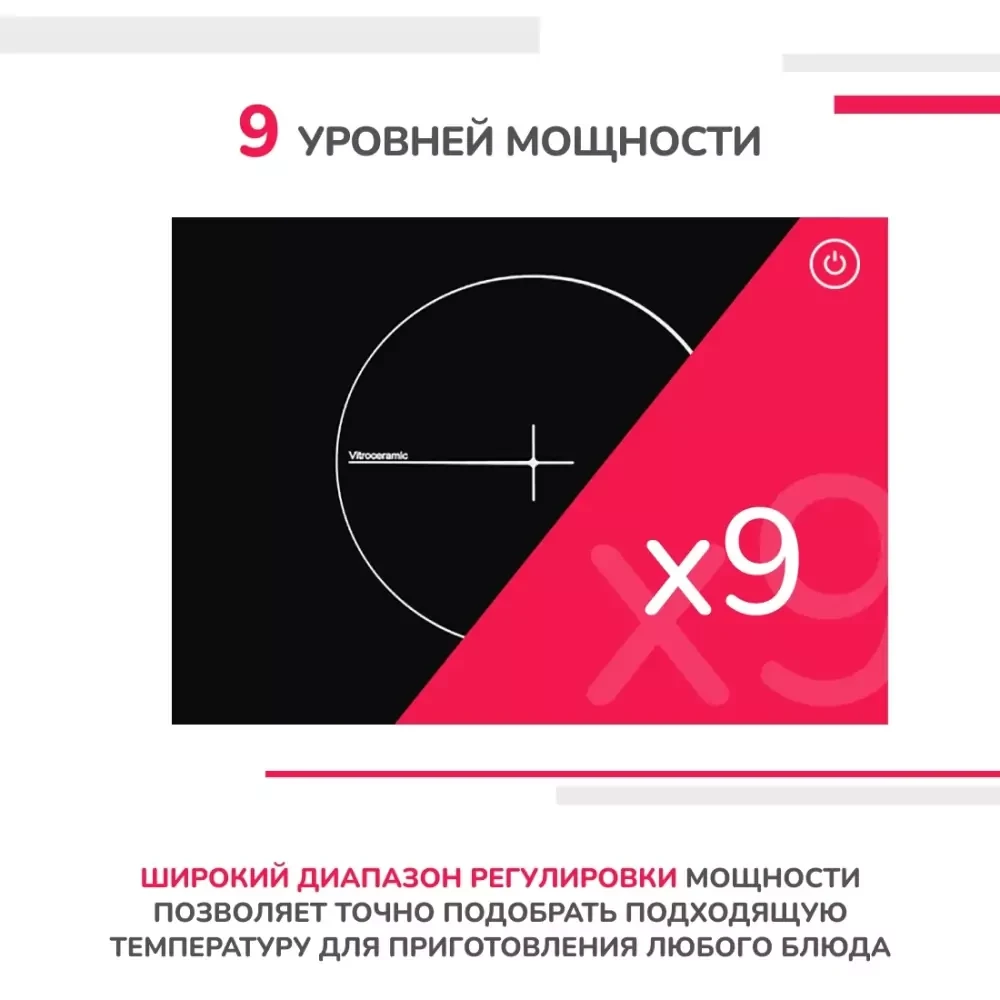 Товар Варочная панель домино Simfer H30D12B100 VSK2282165