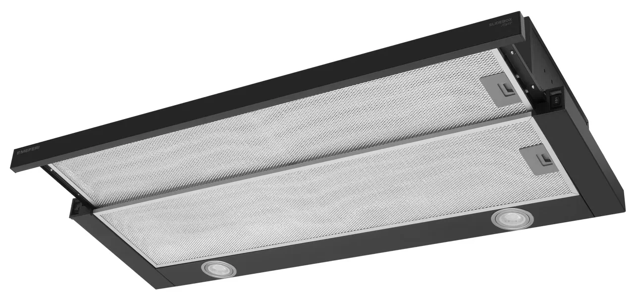 Товар Встраиваемая вытяжка Meferi Slidebox 90 BK Power VSK2321671