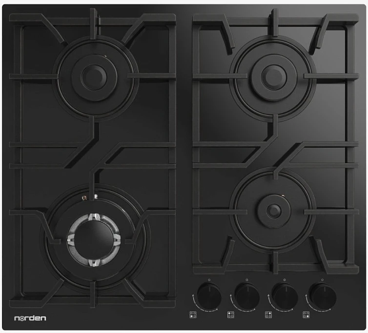 Варочная панель из закаленного стекла Norden Aztech 6L3GT BLG FFD VSK2289877