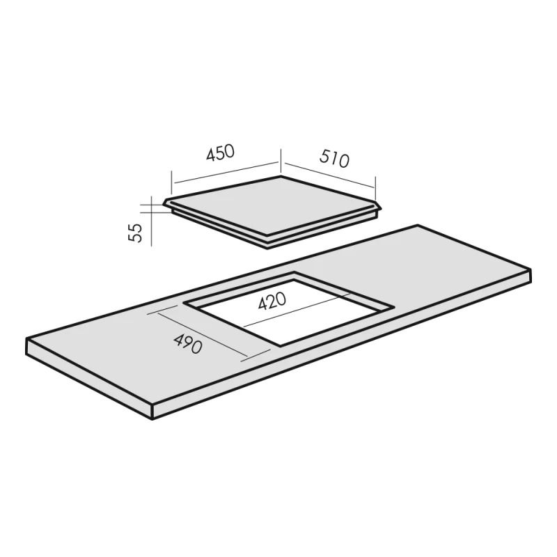 Товар Варочная панель MBS PI-451 VSK2283022