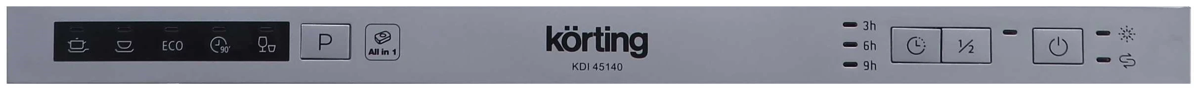 Товар Встраиваемая посудомоечная машина Korting KDI 45140 VSK2194542