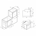 Компактный духовой шкаф Krona BREVE 45 BL VSK2245921 фото