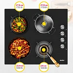 Варочная панель из закаленного стекла Simfer H60K40S111 VSK2282164 фото