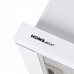 Встраиваемая вытяжка Homsair Flat 60 Glass белый VSK2266982 фото