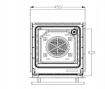 Компактный духовой шкаф Akpo PEA 45MM01 BL VSK2322786 фото