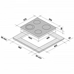 Варочная панель Krona ORSA 60 BL/S VSK2312745 фото
