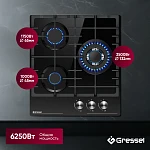 Варочная панель из закаленного стекла Gressel U45H35S001 VSK2307453 фото