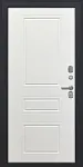 Дверь ДвериПРО Л-45 ФЛ-707 (10мм, Белый софт) DPRO227739 фото
