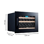 Встраиваемый винный холодильник Libhof CK-21 Black VSK2299371 фото