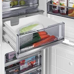 Встраиваемый двухкамерный холодильник Maunfeld MBF193SLFWGR VSK2292828 фото