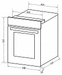 Компактный духовой шкаф Maunfeld EOEC516S VSK2199539 фото