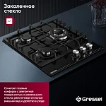 Варочная панель из закаленного стекла Gressel U45H35S001 VSK2307453 фото