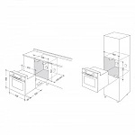 Газовый духовой шкаф DeLonghi NSFG 9 XL RUS VSK2306028 фото