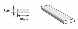 Товар Притворная планка 2000x30x8 BRK3202